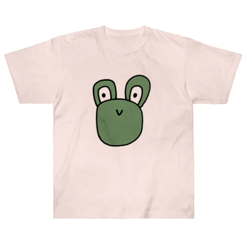 🐸みどりのかえる ヘビーウェイトTシャツ