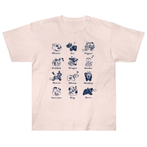 The Zodiac of Fukushima ヘビーウェイトTシャツ