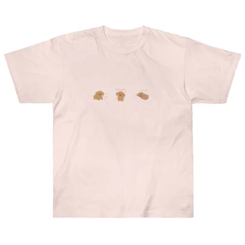 toy poodle トイプードル Heavyweight T-Shirt