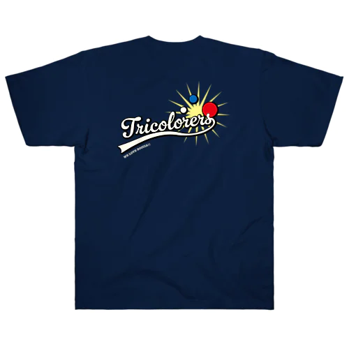 ボッチャチーム　Tricolorers ロゴアイテム ヘビーウェイトTシャツ