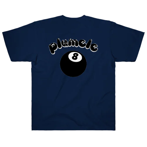 plumele 8ボール ヘビーウェイトTシャツ