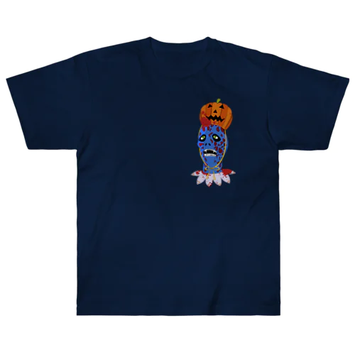 ハロウィンゾンビくん Heavyweight T-Shirt