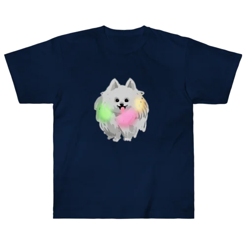 ゲーミングわんこ Heavyweight T-Shirt