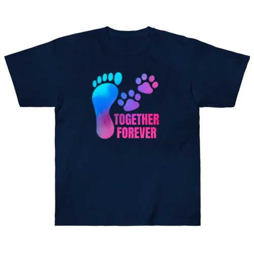 TOGETHER FOREVER Heavyweight T-Shirt