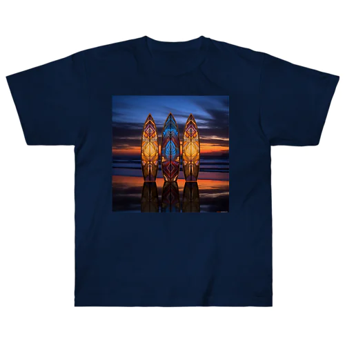 Beach Worship (5) ヘビーウェイトTシャツ