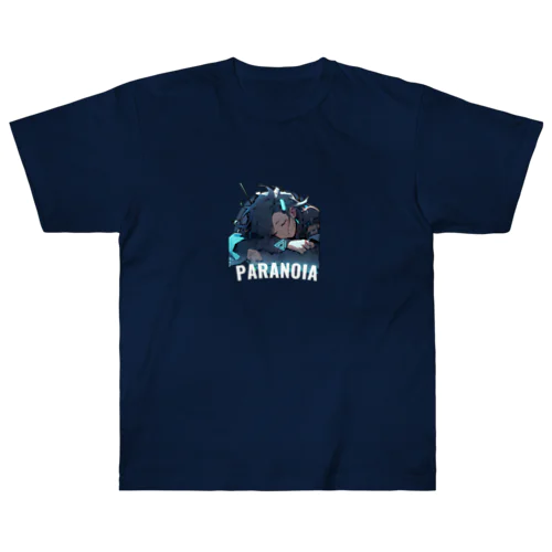 paranoia サイバーパンクガール ヘビーウェイトTシャツ