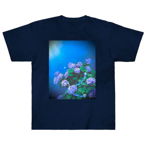 梅雨の海 ヘビーウェイトTシャツ