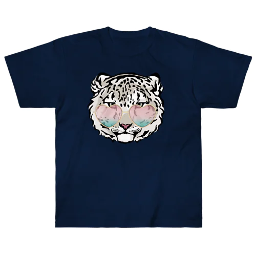 Snow Leopard Heavyweight T-Shirt