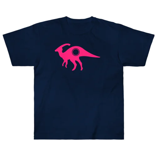 Dinosaurs monogram7 ヘビーウェイトTシャツ