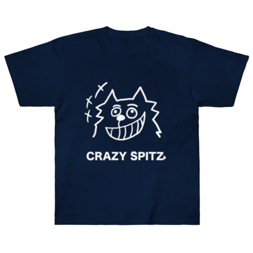 CRAZY SPITZ「HA HA HA」ver.white Heavyweight T-Shirt