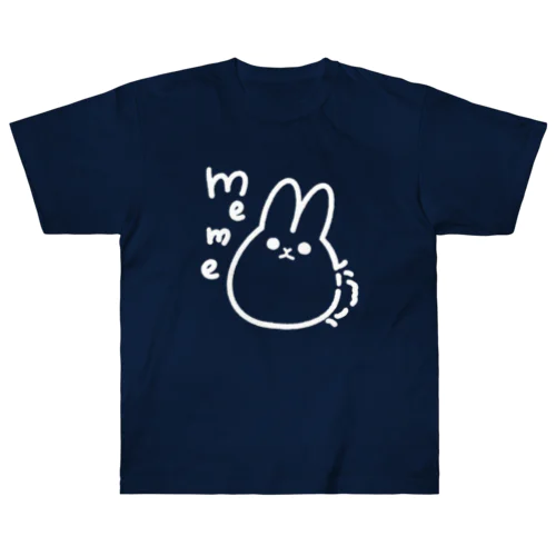 うさぎのmeme ヘビーウェイトTシャツ