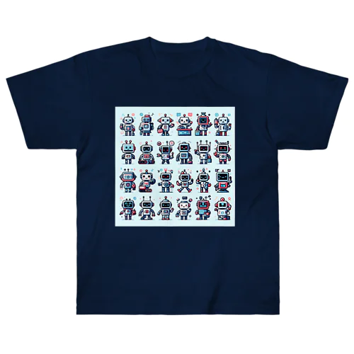 ロボットいっぱい２！ ヘビーウェイトTシャツ