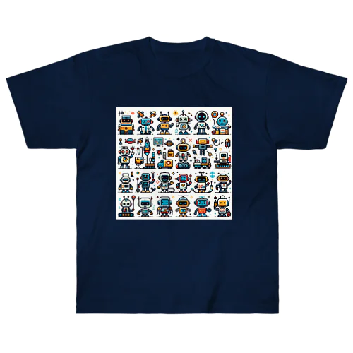 ロボットいっぱい３！ ヘビーウェイトTシャツ