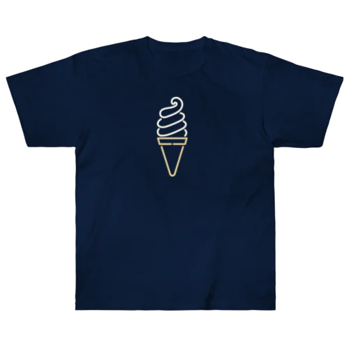 ソフトクリーム（color） Heavyweight T-Shirt