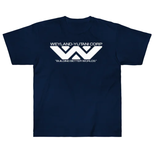 架空企業シリーズ『Weyland Yutani Corp』 Heavyweight T-Shirt