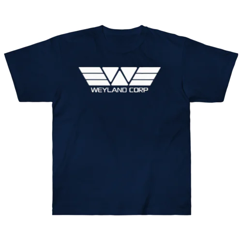 架空企業シリーズ『Weyland Corp』 Heavyweight T-Shirt