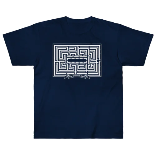 Hotel Maze Map  ヘビーウェイトTシャツ