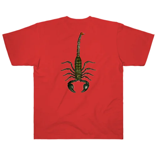 Scorpion africain　蠍　サソリ ヘビーウェイトTシャツ