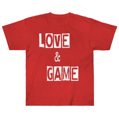 LOVE&GAME ヘビーウェイトTシャツ