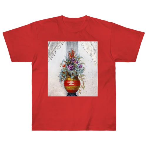 flower arrangement　 ヘビーウェイトTシャツ