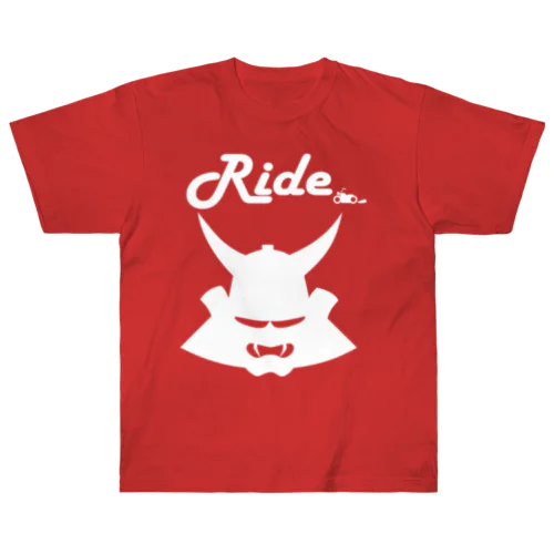 Ride兜（白） Heavyweight T-Shirt