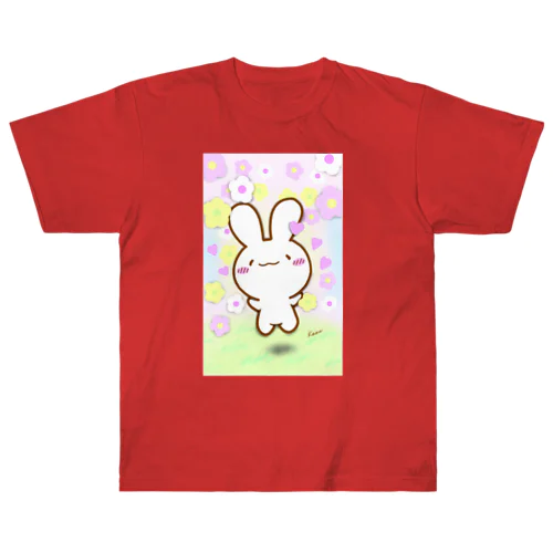 春だよけあうさ Heavyweight T-Shirt