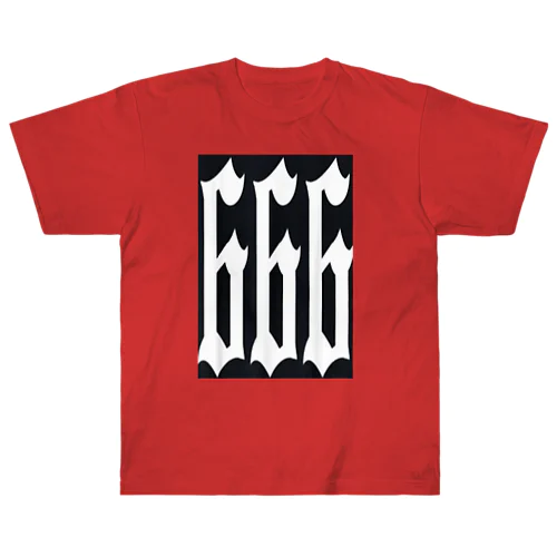 666 Heavyweight T-Shirt