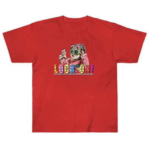 【鶴屋商店】LOCK ON！グッズ Heavyweight T-Shirt