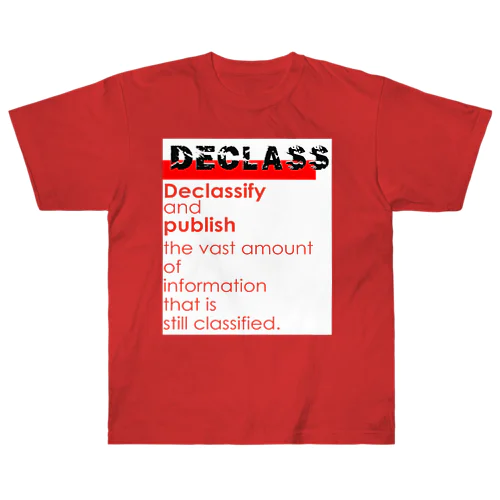 DECLASSーⅡ Heavyweight T-Shirt