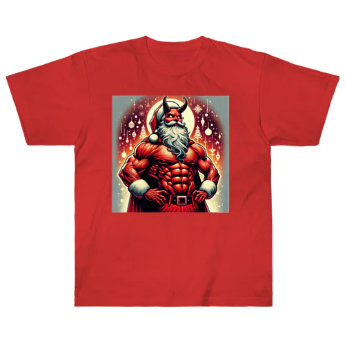 サタン・サンタ Heavyweight T-Shirt