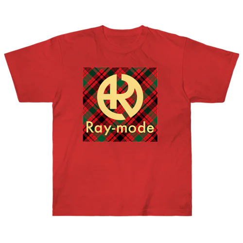 Ray-mode  チェックロゴ Heavyweight T-Shirt