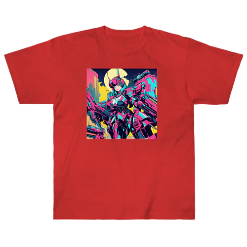 フルアーマー武装ガール♪ Heavyweight T-Shirt