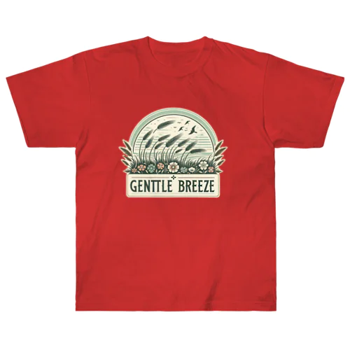 Gentle Breeze - そよ風 ヘビーウェイトTシャツ
