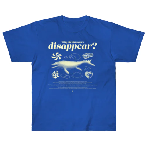 Mosasaurus ヘビーウェイトTシャツ