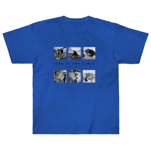 【公式グッズ2】ボロ別荘DIYリフォーム Sky is the limit ver. Heavyweight T-Shirt