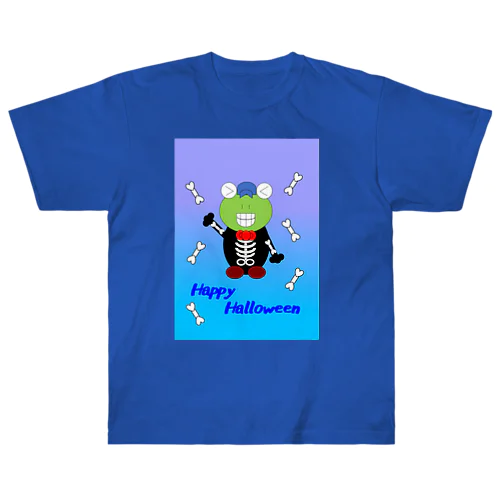 ハロウィン　ガイコツ息子 Heavyweight T-Shirt