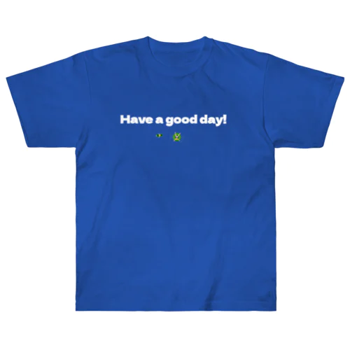 （字体）良い1日を！夏 Heavyweight T-Shirt
