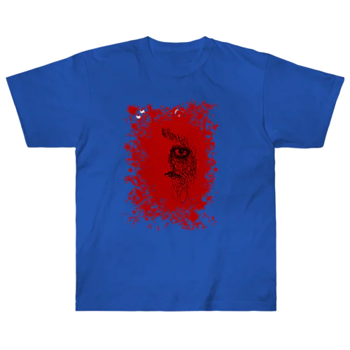 ラフ画 No.3 BLOOD ヘビーウェイトTシャツ