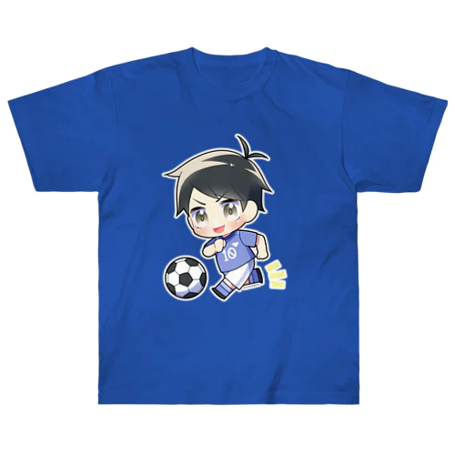 サッカーキッズ-01 Heavyweight T-Shirt