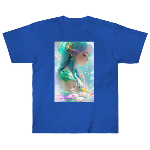 Mermaid from the sea LARA Heavyweight T-Shirt