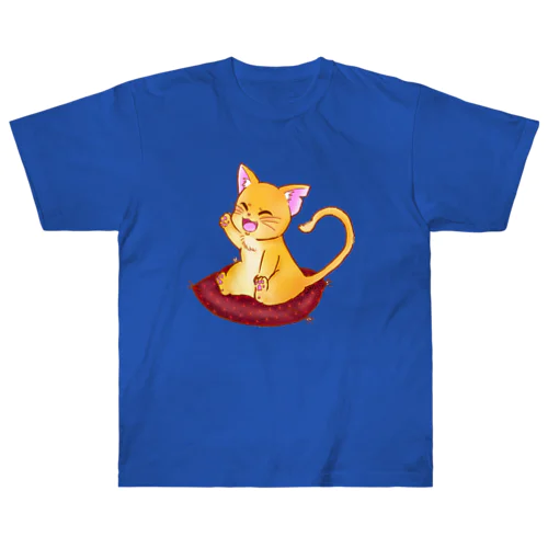 和ねこ(シンプルver.) ヘビーウェイトTシャツ