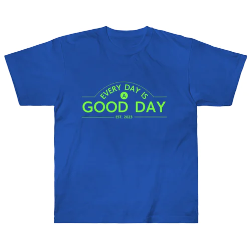 日日是好日（ライムグリーン） ヘビーウェイトTシャツ