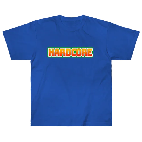 HARDCOREピンクのクマちゃん ヘビーウェイトTシャツ