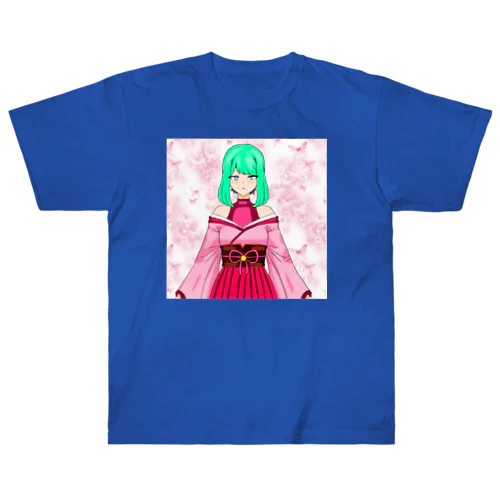 桜月フサ丸／🦋 ヘビーウェイトTシャツ