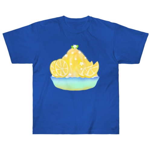 蜂蜜レモンかき氷 Heavyweight T-Shirt
