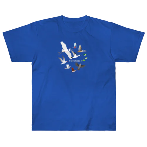 I love birds D   ヘビーウェイトTシャツ