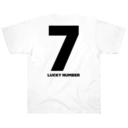 7_LUCKY NUMBER ヘビーウェイトTシャツ