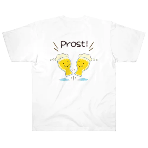 ヴァイスちゃんとProst！（乾杯）しよう！ Heavyweight T-Shirt