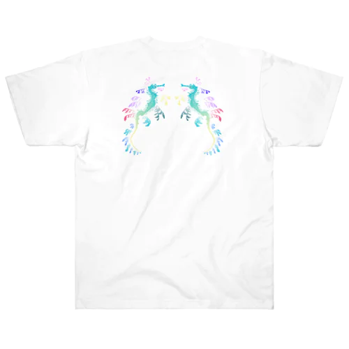 リーフィーシードラゴン　カラフル Heavyweight T-Shirt