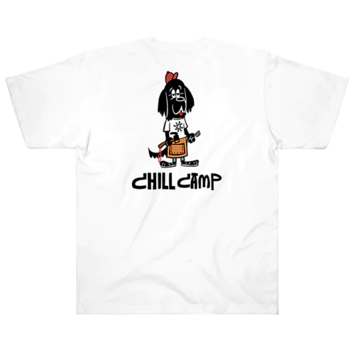 chill camp ヘビーウェイトTシャツ